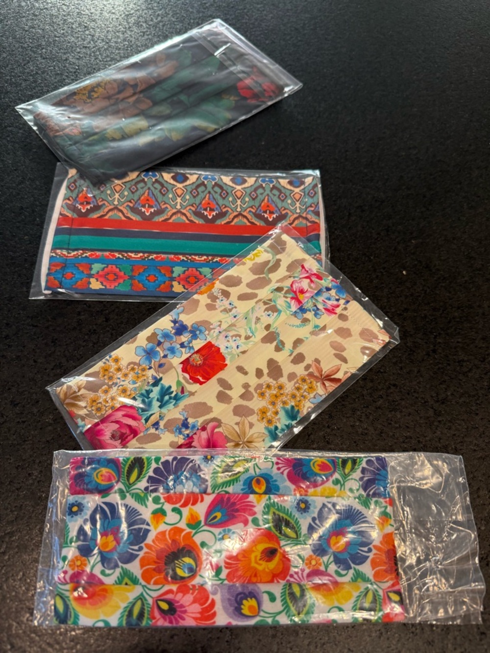 Johnny Was Floral & Patterned Face Mask Set - Multicolor